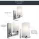 Crosby 1 Light 5 inch Chrome Wall Bracket Wall Light